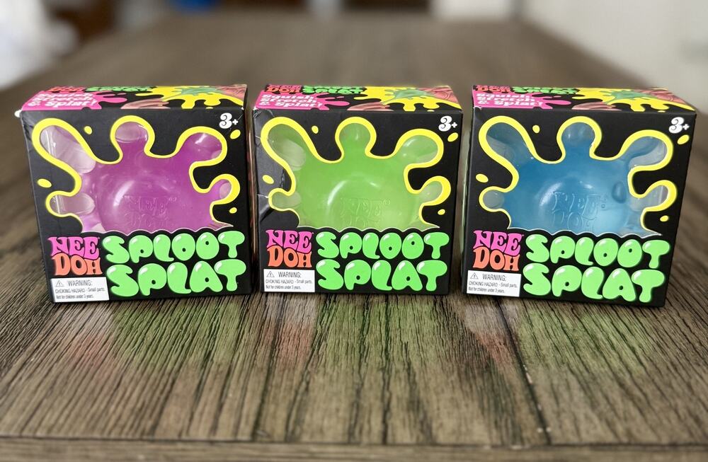 Authentic Schylling NeeDoh Sploot Splat Squishy Sensory Fidget Toy RARE New 2024